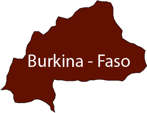 Burkina-faso map