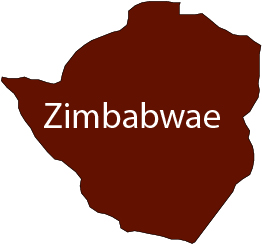 zimbabwae map